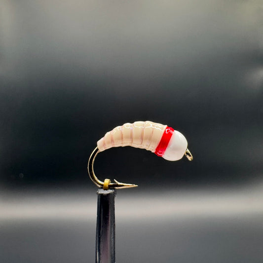 Tungsten Grub Jig - White